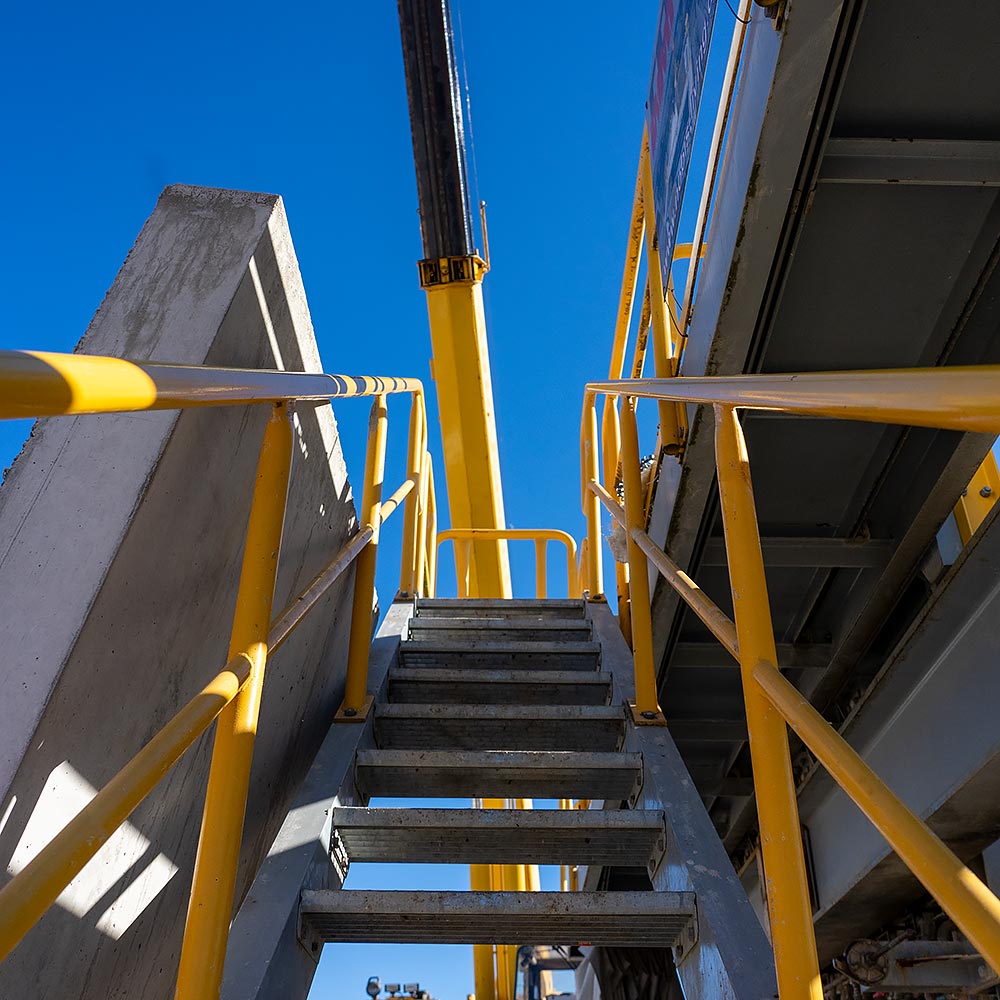 Staircase to the WMT M7